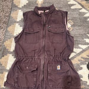 Carhartt Mauve Utility Vest